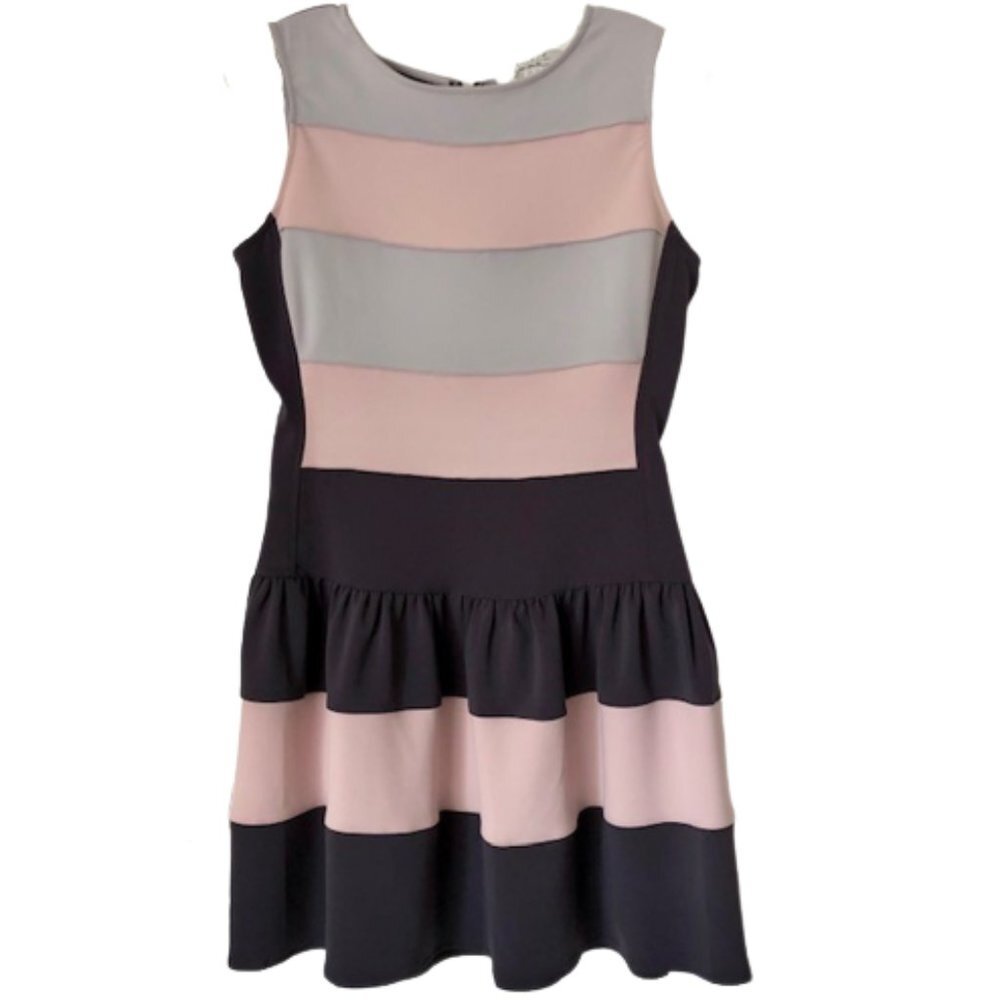 Mark & James Badgley Mischka Colorblock Sleeveless Dress - M